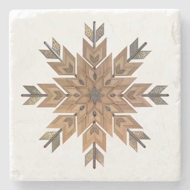 Untersetzer Cherry mit Strohstahl (Vorderseite)