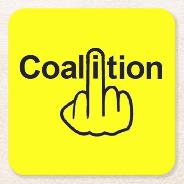 Untersetzer Coalition Drehte (Vorderseite)