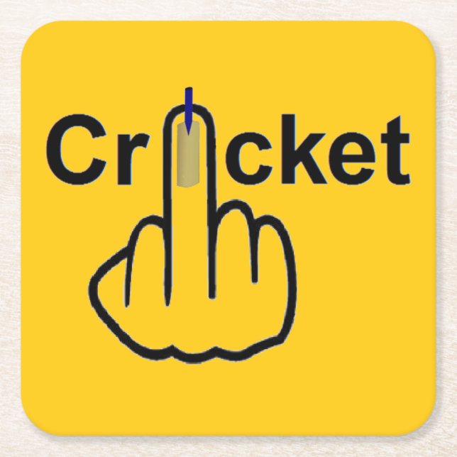 Untersetzer Cricket Gedreht (Vorderseite)