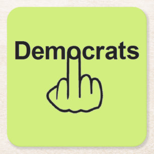 Untersetzer Demokraten Drehte