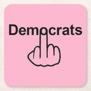 Untersetzer Demokraten Drehte