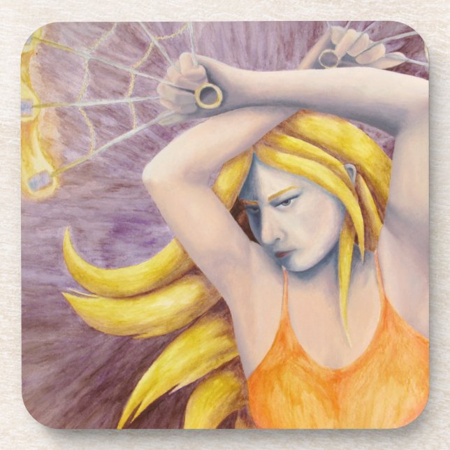 Untersetzer der Feuergoddess (Vorderseite)