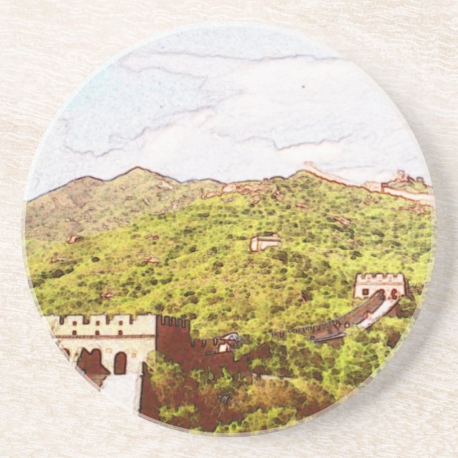 Untersetzer der Großmauer (Vorne)