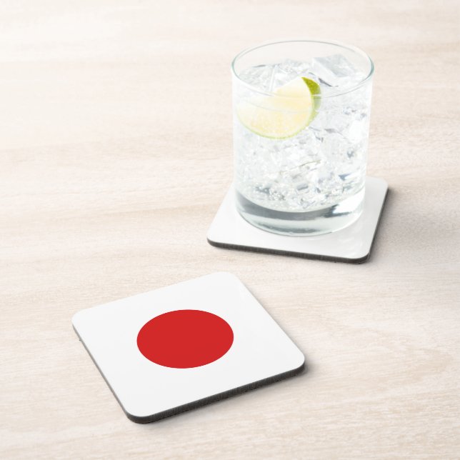 Untersetzer der japanischen Flagge (Rechte Seite)