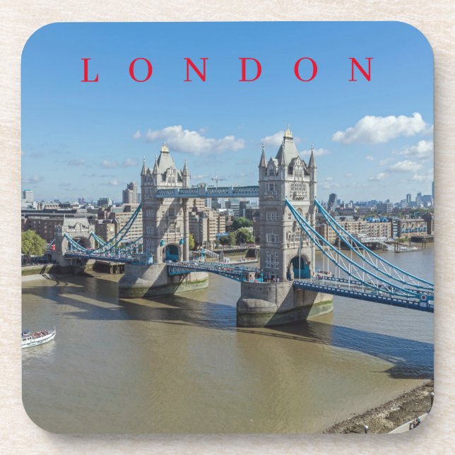 Untersetzer der London Tower Bridge (Vorderseite)