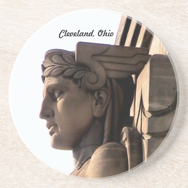 Untersetzer des Brücken-Kunst-Deko-(Cleveland) (Vorne)
