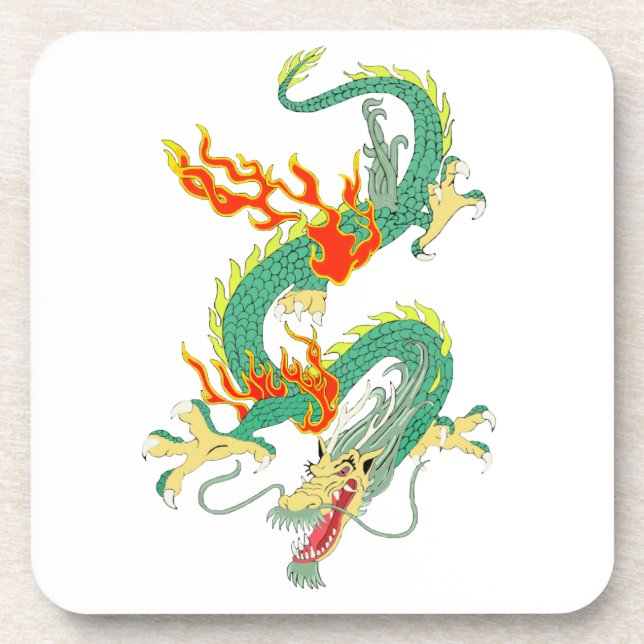 Untersetzer des chinesischen Drachen (Vorderseite)
