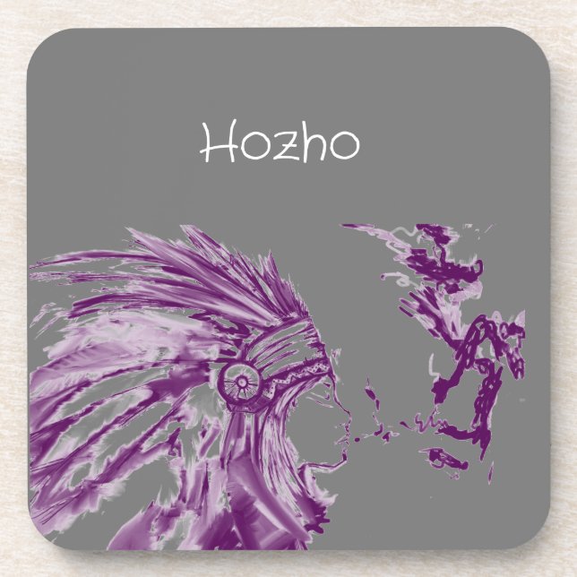 Untersetzer des indischen Stammes (Vorderseite)