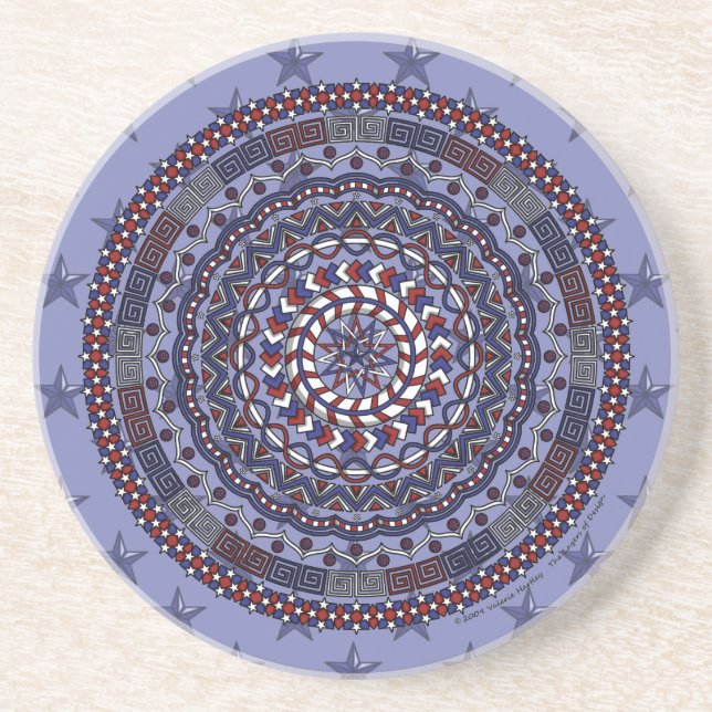 Untersetzer des Unabhängigkeitstages (Vorne)