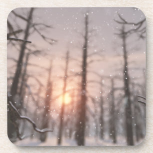 Untersetzer des Winterabends