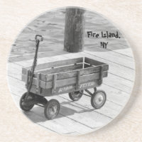 Untersetzer "Feuerinsel Wagon"