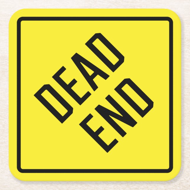 Untersetzer für Dead End Paper (Vorderseite)