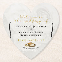 Untersetzer für die Hochzeitskizze für kundenspezi