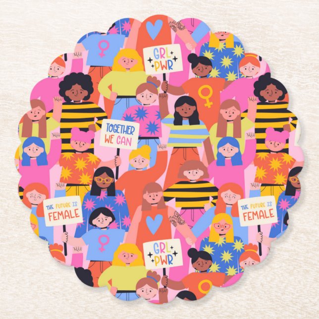 Untersetzer für Frauen (Vorderseite)