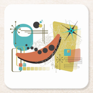 Untersetzer für klassisches Retro-Redux-Papier