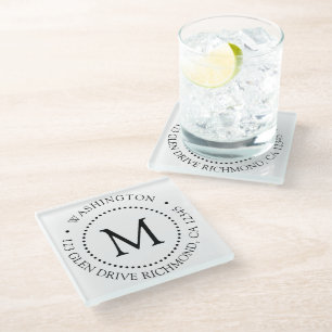 Untersetzer für Monogramm-Dotrahmen mit eigener Ma