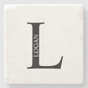 Untersetzer für personalisierte Monogramme und für
