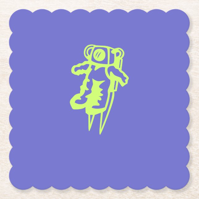 Untersetzer für Spaceman-Papier (Vorderseite)