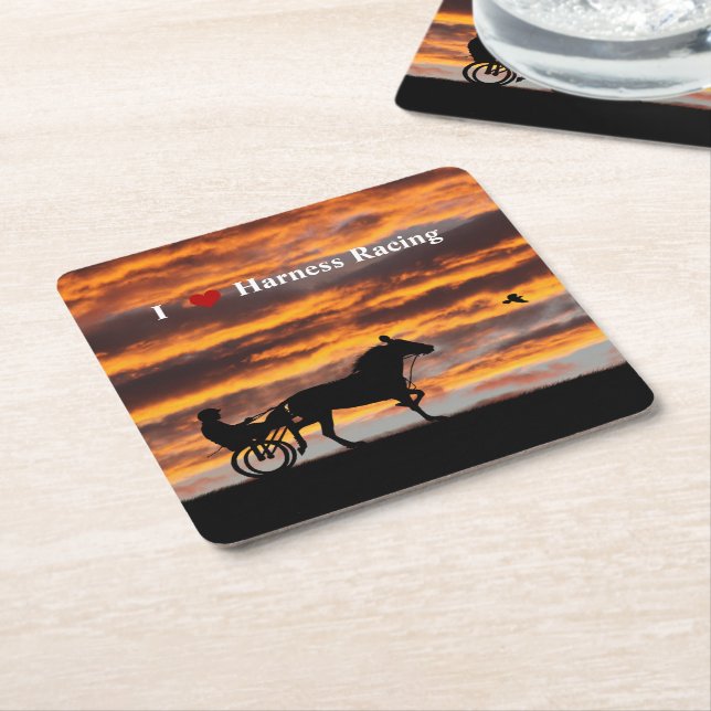 Untersetzer für StandardTrotting Racehorse (angewinkelt)