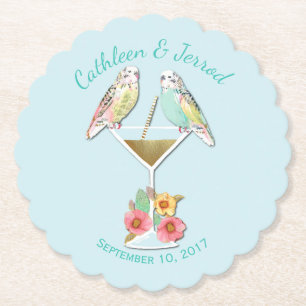 Untersetzer für tropische Parakeets Gastgeschenk H