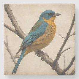Untersetzer für Vintage Vogeldrucksteine