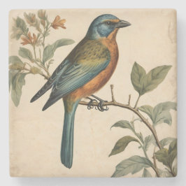 Untersetzer für Vintage Vogeldrucksteine