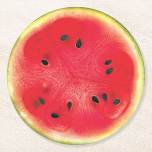 Untersetzer für Wassermelonpapier (Set von 6)