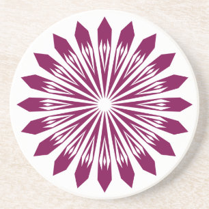 Untersetzer geometrischer Blume