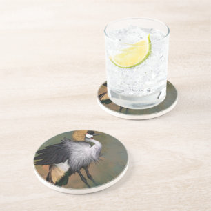 Untersetzer Grauer Krane