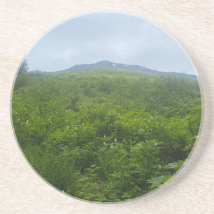 Untersetzer "Grüne und Berge"