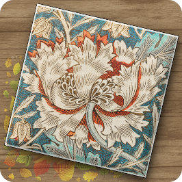 Untersetzer - Honeysuckle Design - William Morris