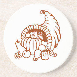 Untersetzer - Horn von viel (dunkel)