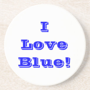 Untersetzer I Liebe Blue