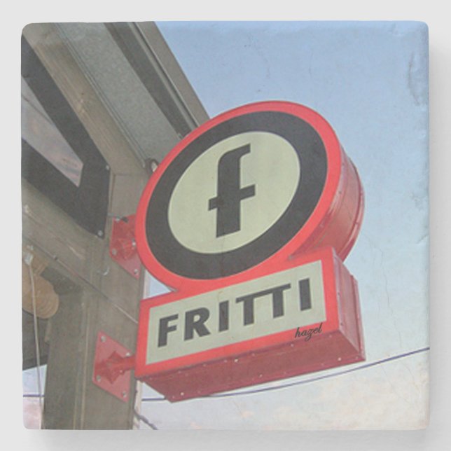 Untersetzer Inman Park, Fritti, Atlanta Marmor (Vorderseite)
