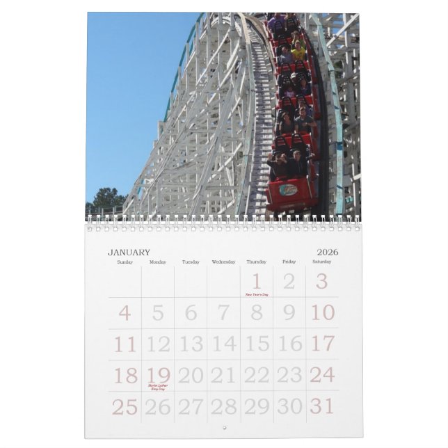 Untersetzer-Kalender Kalender (Jan 2026)