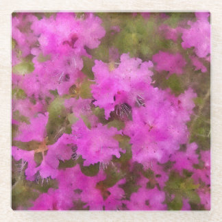 Untersetzer Lila Rhododendren