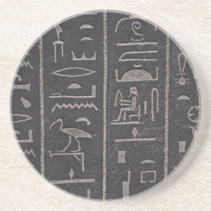Untersetzer mit ägyptischen Hieroglyphen
