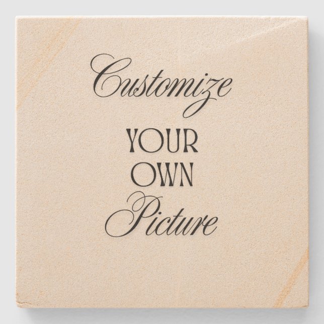 Untersetzer mit benutzerdefiniertem Bildstand (Vorderseite)