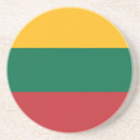 Untersetzer mit der Flagge Litauens