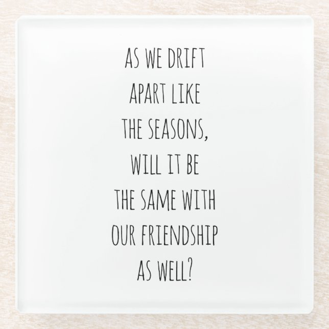 Untersetzer mit Drift-Apart (Vorderseite)