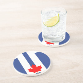 Untersetzer mit Flagge von Toronto, Kanada