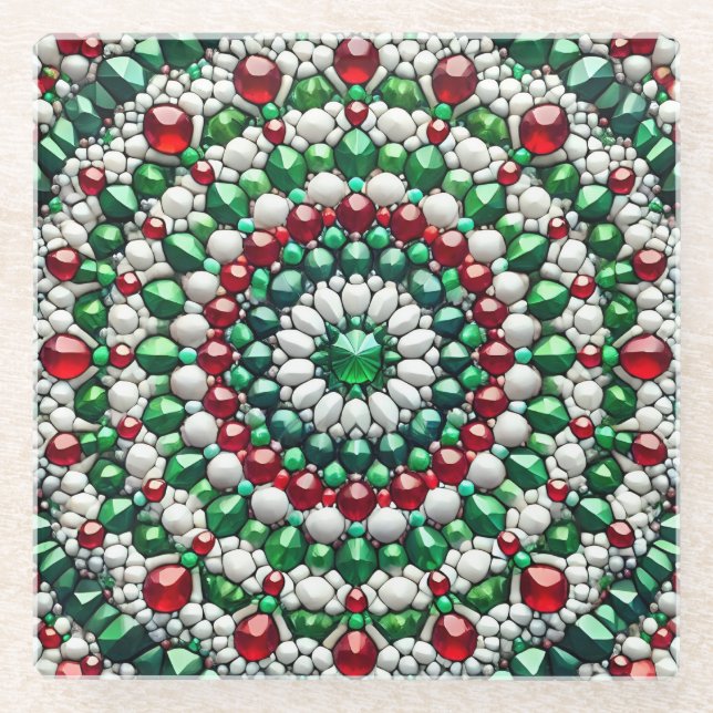 Untersetzer mit italienischen Farben (Vorderseite)