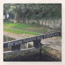 Untersetzer mit Kanalmotiv