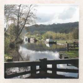 Untersetzer mit Kanalmotiv