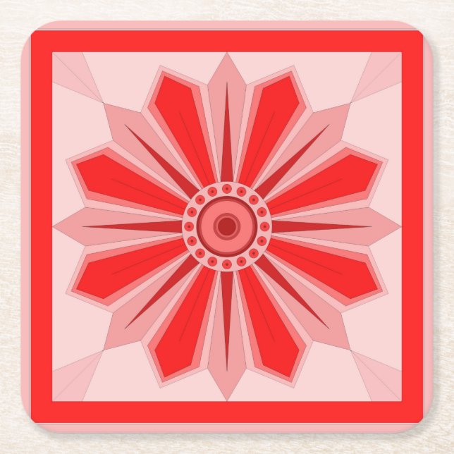 Untersetzer mit Kunst (Vorderseite)