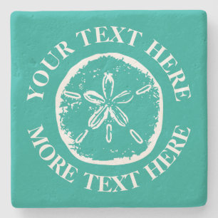 Untersetzer mit Sand-Dollar-Muschel