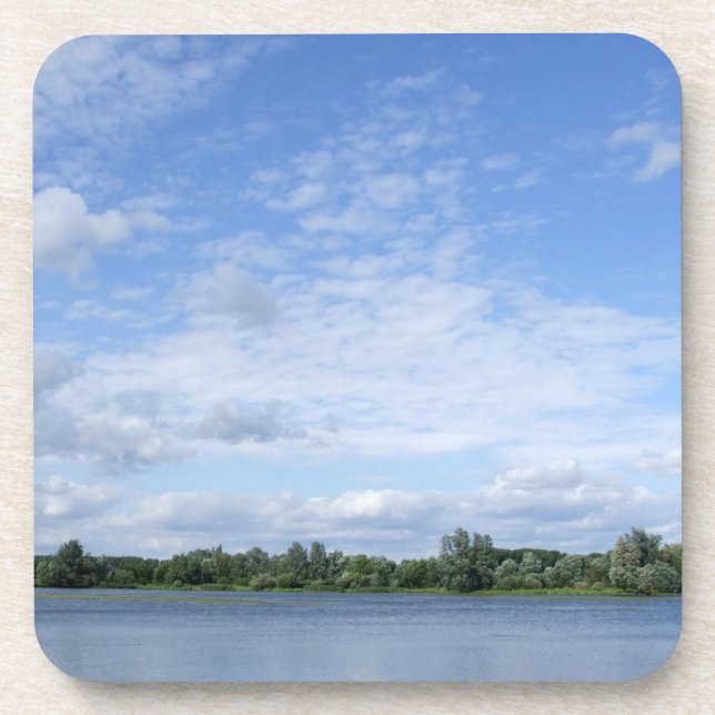 Untersetzer mit Seeblick (Vorderseite)