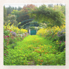 Untersetzer, Monet Grande Allee, Monet's Garden Glasuntersetzer