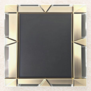 Untersetzer/Neo Gold/Untersetzer Glasuntersetzer