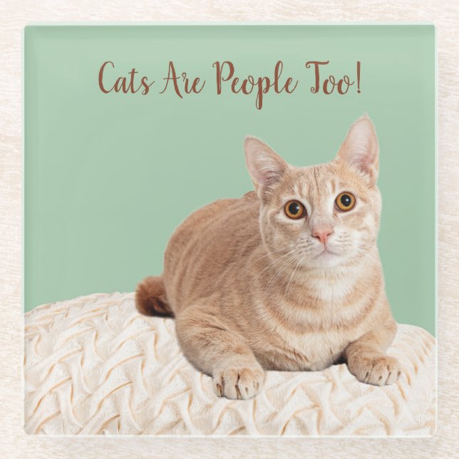 Untersetzer Orange Cat (Vorderseite)